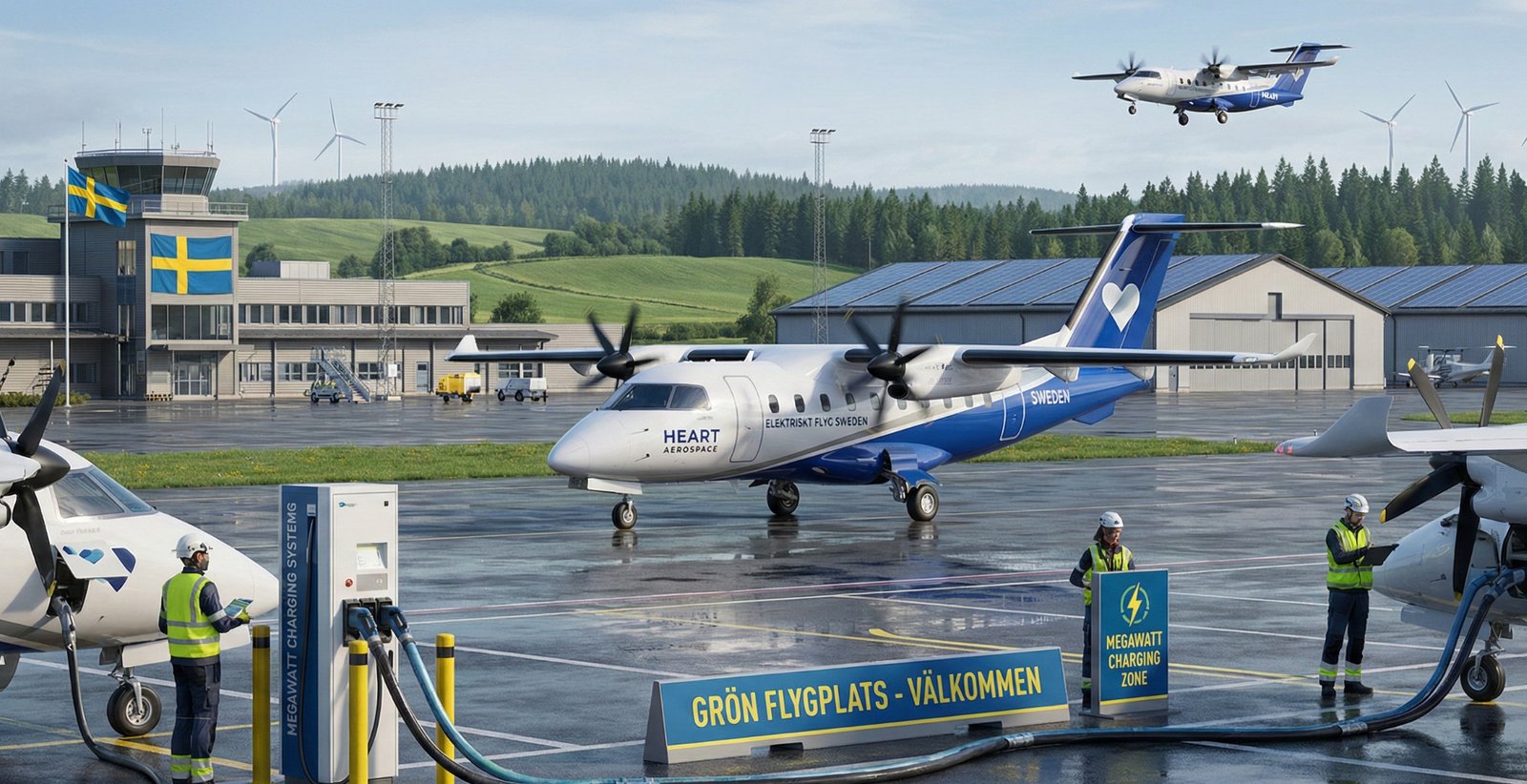 Sweden Emerges as a Global Leader in Electric Aviation